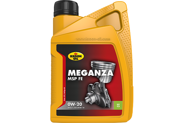 Моторна олива KROON OIL Meganza MSP FE 0W-20 1 л, 36786