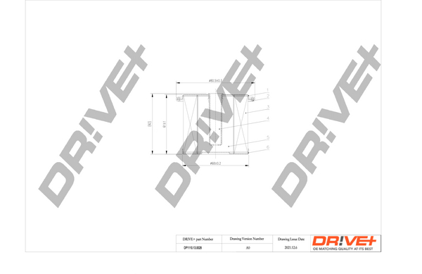 Фільтр палива   DP1110.13.0028   Dr!ve+