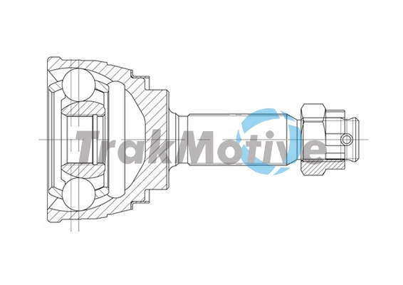 Шарнирный комплект, приводной вал   40-0649   TrakMotive