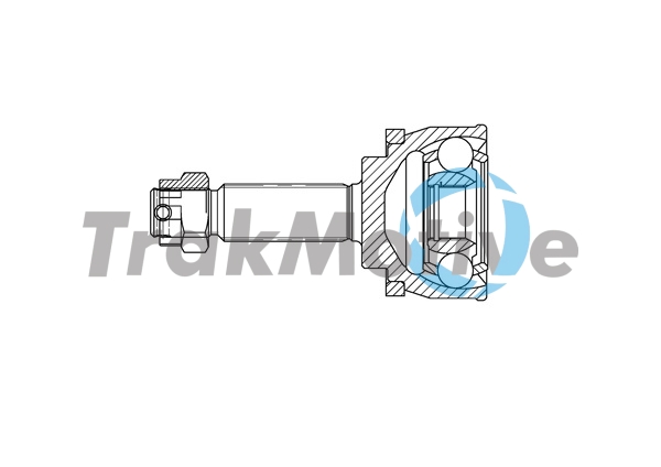Комплект шарнірів, приводний вал   40-0840   TrakMotive