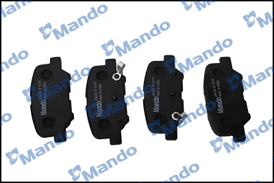 Комплект тормозных колодок, дисковый тормоз   MPA17   MANDO