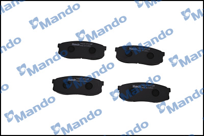 Комплект гальмівних накладок, дискове гальмо   MPT41   MANDO