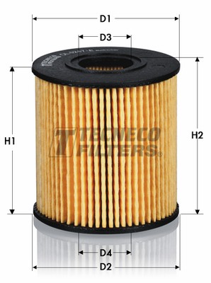 Масляный фильтр   OL0247E   TECNECO FILTERS