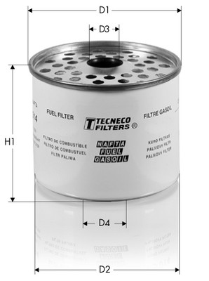 Топливный фильтр   GS014   TECNECO FILTERS