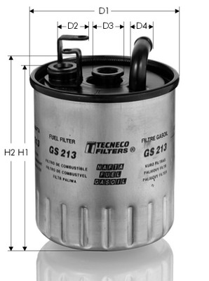 Фільтр палива   GS213   TECNECO FILTERS