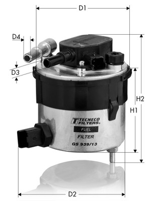 Топливный фильтр   GS939/13   TECNECO FILTERS