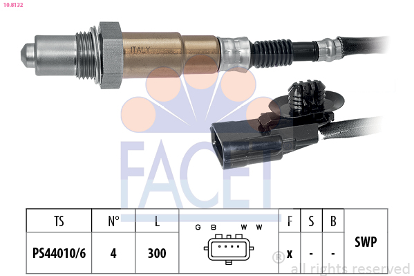 Кисневий датчик   10.8132   FACET