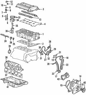 Прокладка, головка цилиндра   12 597 769   GENERAL MOTORS