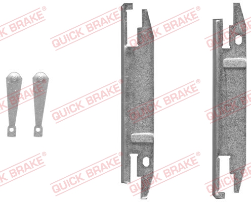 Комплект регулятора, барабанный тормозной механизм   105 53 005   QUICK BRAKE