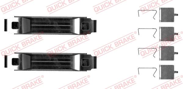 Комплектующие, колодки дискового тормоза   109-0029   QUICK BRAKE