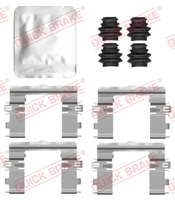 Комплектующие, колодки дискового тормоза   109-0178   QUICK BRAKE