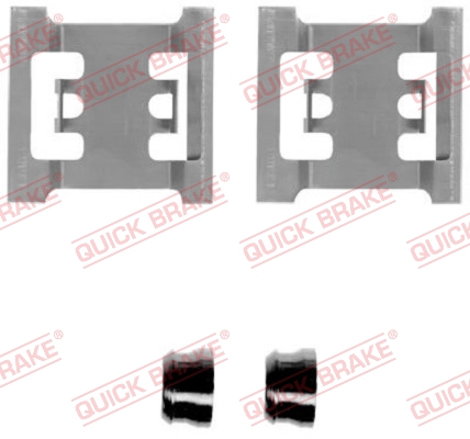 Комплектующие, колодки дискового тормоза   109-1145   QUICK BRAKE