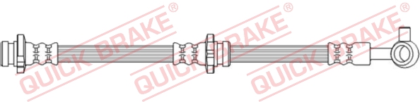 Тормозной шланг   50.744   QUICK BRAKE