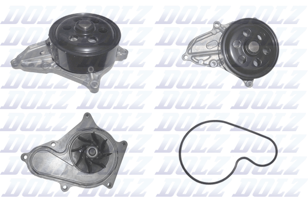 Насос охолоджувальної рідини, охолодження двигуна   H146   DOLZ