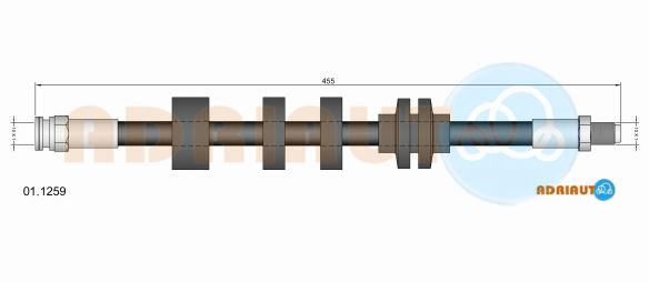 Тормозной шланг   01.1259   ADRIAUTO