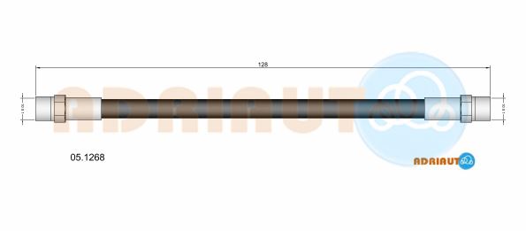 Гальмівний шланг   05.1268   ADRIAUTO