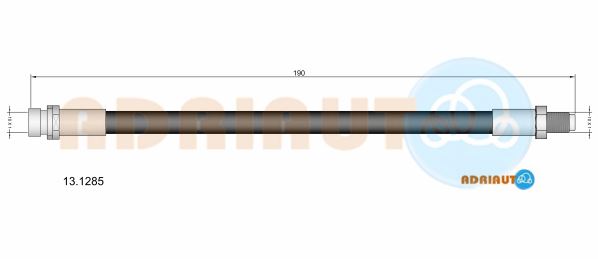 Гальмівний шланг   13.1285   ADRIAUTO