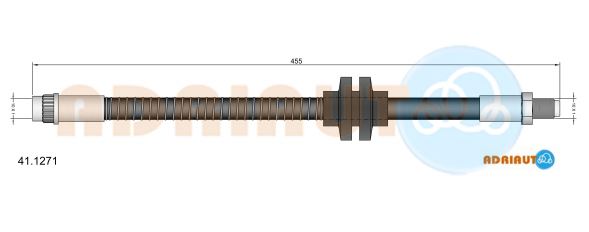 Тормозной шланг   41.1271   ADRIAUTO