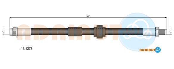 Гальмівний шланг   41.1278   ADRIAUTO