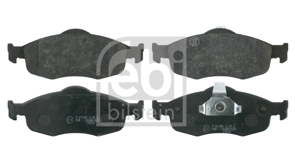 Комплект тормозных колодок, дисковый тормоз   16202   FEBI BILSTEIN