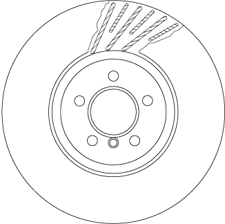 Тормозной диск   DF6613S   TRW