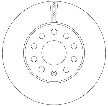 Тормозной диск   DF6903S   TRW