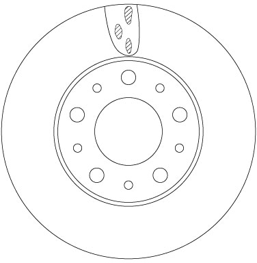 Тормозной диск   DF6918S   TRW