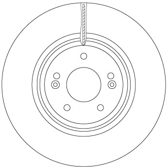 Тормозной диск   DF6958S   TRW