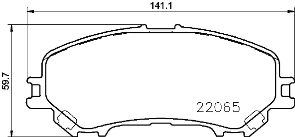 Комплект тормозных колодок, дисковый тормоз   P 56 100   BREMBO