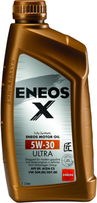 Моторна олива ENEOS X Ultra 5W-30 1 л, EU0025401N