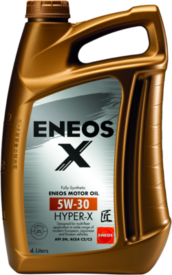 Моторное масло ENEOS X Hyper-X 5W-30 4 л, EU0039301N