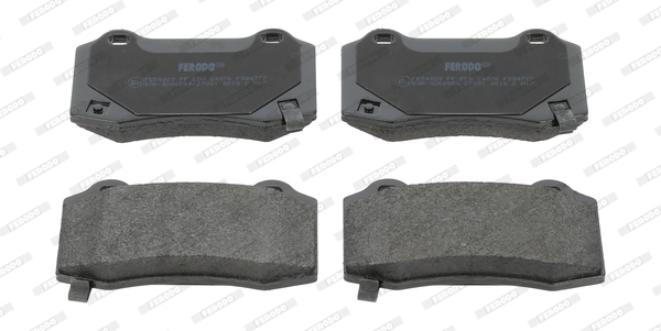 Комплект гальмівних накладок, дискове гальмо   FDB4777   FERODO
