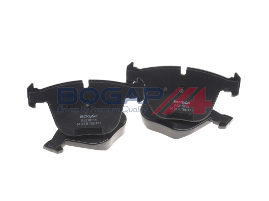 Комплект тормозных колодок, дисковый тормоз   B8210114   BOGAP
