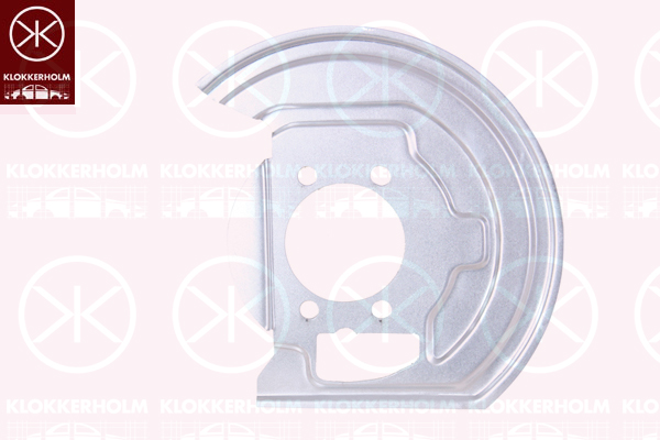 Отражатель, диск тормозного механизма   1617377   KLOKKERHOLM