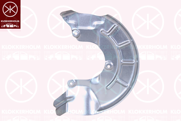 Отражатель, диск тормозного механизма   9506377   KLOKKERHOLM