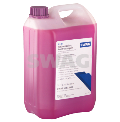 Антифриз SWAG G12+ фиолетовый, концентрат, 5 л, 30 91 9402