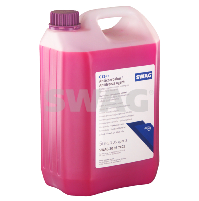 Антифриз SWAG G12++ фиолетовый, концентрат, 5 л, 30 93 7401