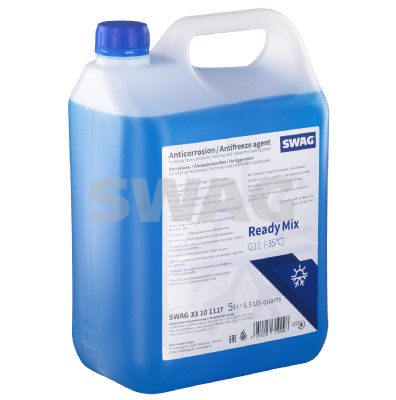 Антифриз SWAG G11 синій, готовий до застосування, 5 л, 33 10 1117