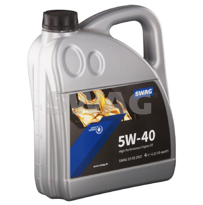 Моторное масло SWAG Engine Oil 5W-40 4 л, 15 93 2937