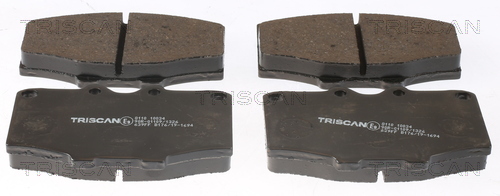 Комплект тормозных колодок, дисковый тормоз   8110 10034   TRISCAN