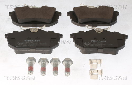 Комплект тормозных колодок, дисковый тормоз   8110 10511   TRISCAN