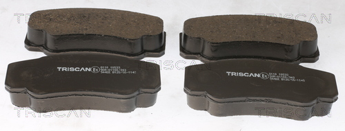 Комплект тормозных колодок, дисковый тормоз   8110 10533   TRISCAN