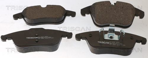 Комплект тормозных колодок, дисковый тормоз   8110 10556   TRISCAN