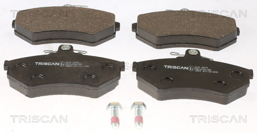 Комплект тормозных колодок, дисковый тормоз   8110 10975   TRISCAN