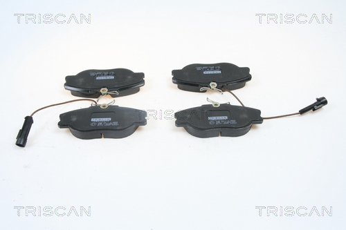 Комплект гальмівних накладок, дискове гальмо   8110 12001   TRISCAN
