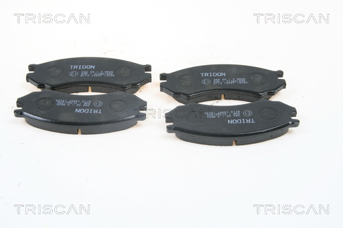 Комплект гальмівних накладок, дискове гальмо   8110 14947   TRISCAN