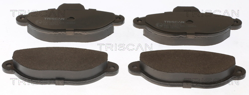 Комплект тормозных колодок, дисковый тормоз   8110 15025   TRISCAN