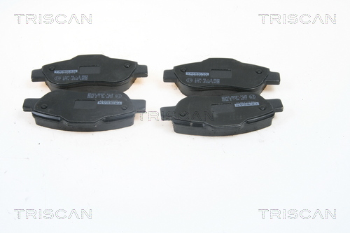Комплект тормозных колодок, дисковый тормоз   8110 15035   TRISCAN