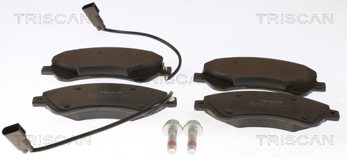 Комплект тормозных колодок, дисковый тормоз   8110 16017   TRISCAN