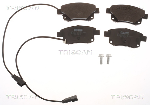 Комплект тормозных колодок, дисковый тормоз   8110 16018   TRISCAN